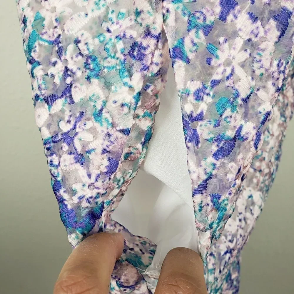 Catherine malendrino watercolor shift dress